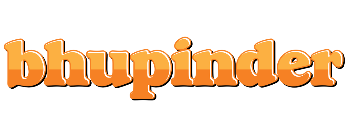 Bhupinder orange logo