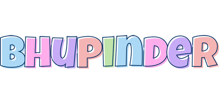 Bhupinder pastel logo