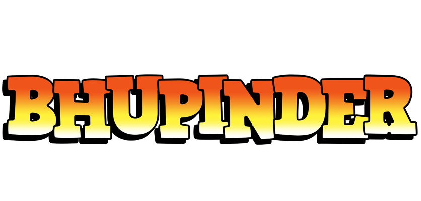 Bhupinder sunset logo