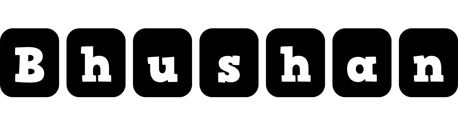 Bhushan box logo