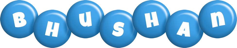 Bhushan candy-blue logo