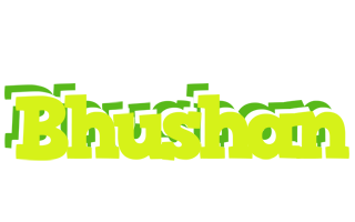 Bhushan citrus logo