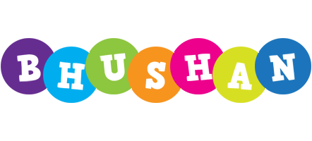 Bhushan happy logo