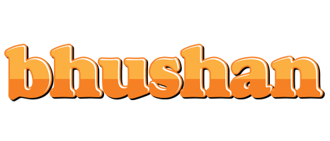 Bhushan orange logo