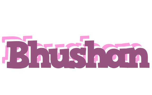 Bhushan relaxing logo