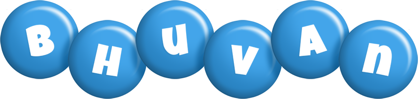 Bhuvan candy-blue logo