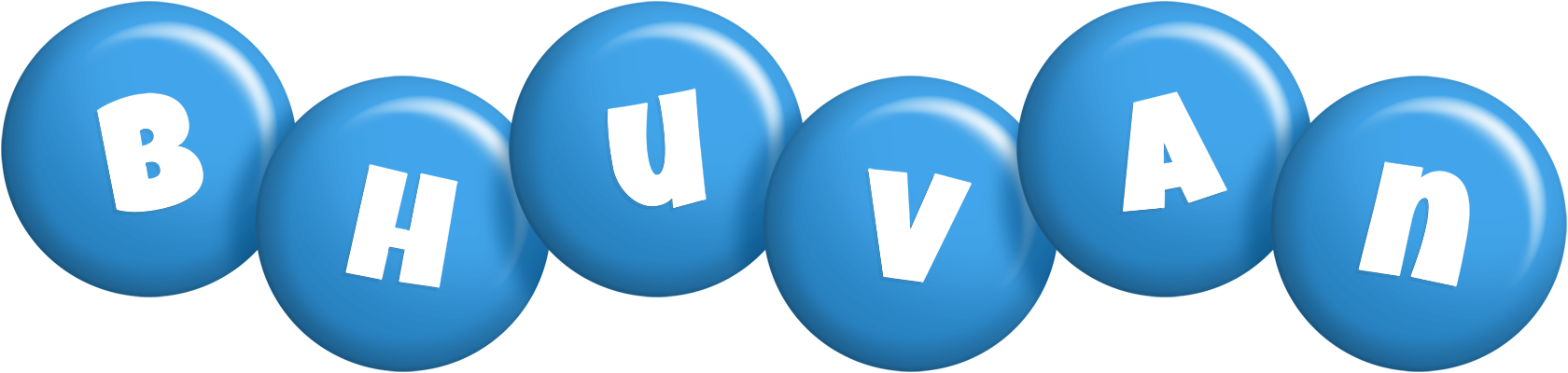 Bhuvan candy-blue logo