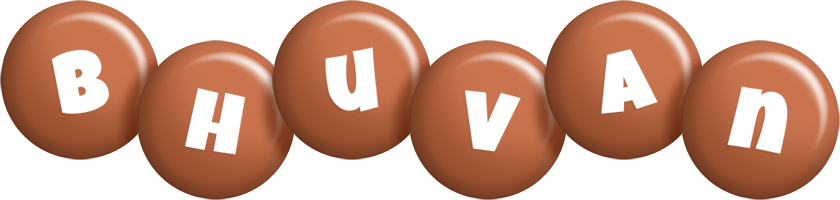 Bhuvan candy-brown logo