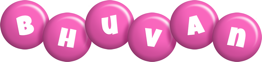 Bhuvan candy-pink logo