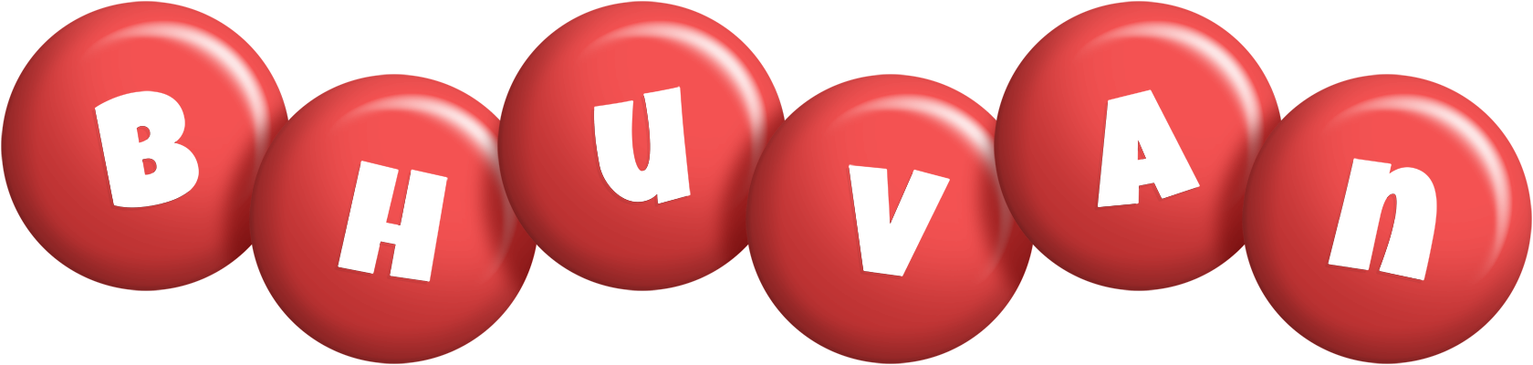Bhuvan candy-red logo