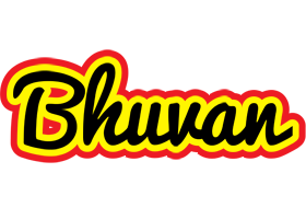 Bhuvan flaming logo