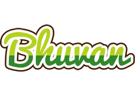 Bhuvan golfing logo