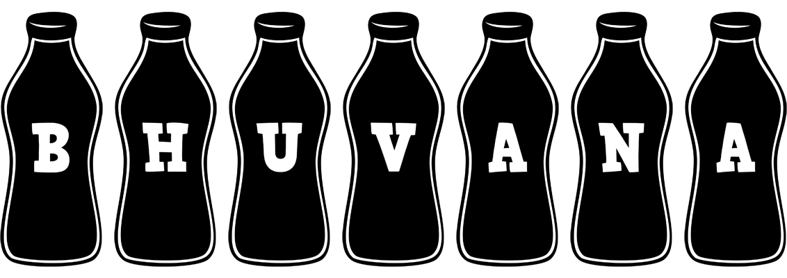Bhuvana bottle logo