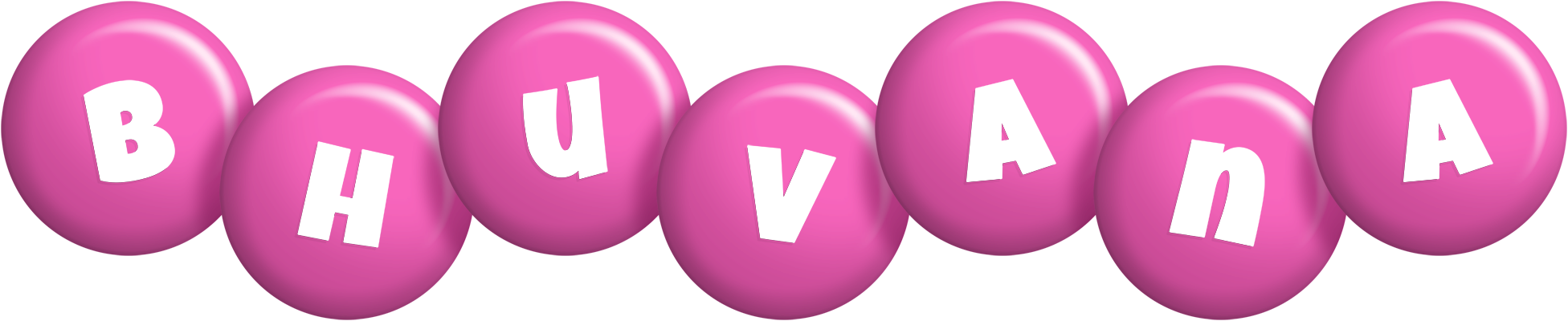 Bhuvana candy-pink logo