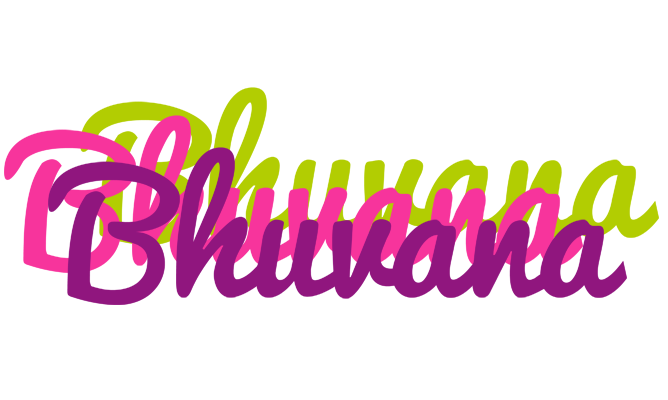 Bhuvana flowers logo