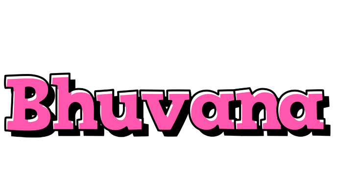Bhuvana girlish logo