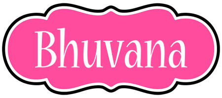 Bhuvana invitation logo