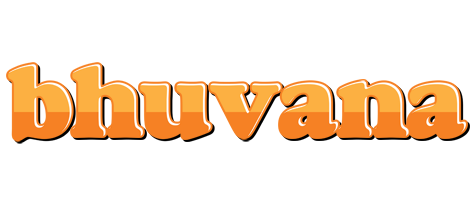 Bhuvana orange logo