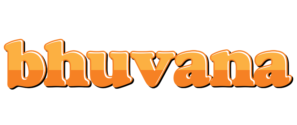 Bhuvana orange logo