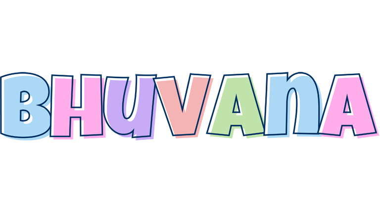 Bhuvana pastel logo