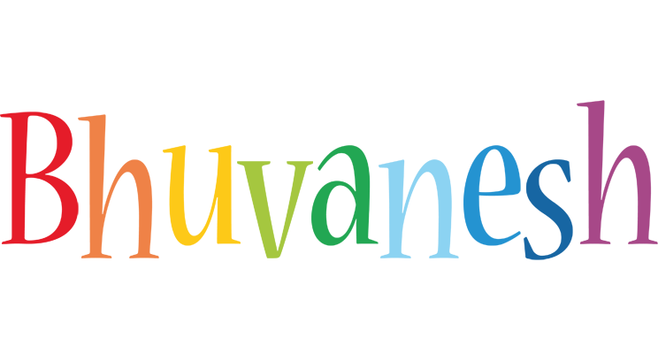 Bhuvanesh birthday logo