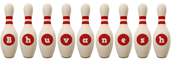 Bhuvanesh bowling-pin logo