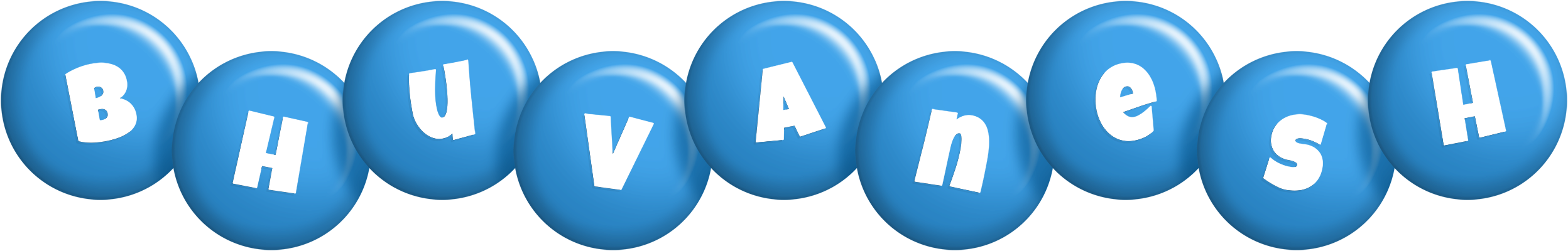Bhuvanesh candy-blue logo