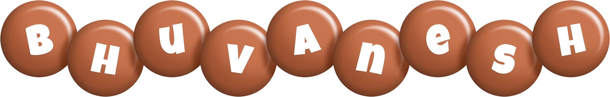Bhuvanesh candy-brown logo