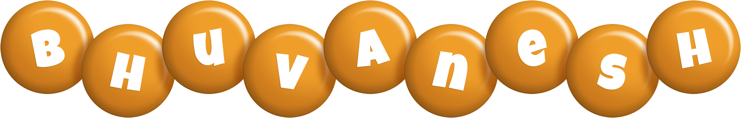 Bhuvanesh candy-orange logo