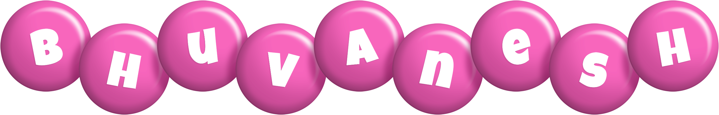 Bhuvanesh candy-pink logo