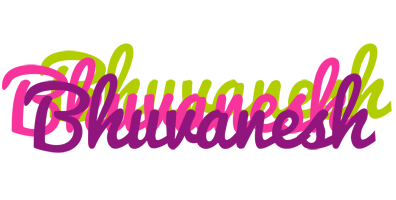 Bhuvanesh flowers logo