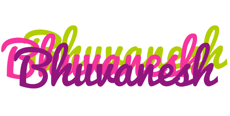 Bhuvanesh flowers logo