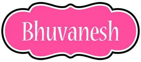 Bhuvanesh invitation logo