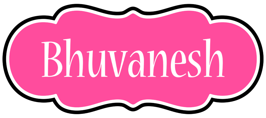 Bhuvanesh invitation logo