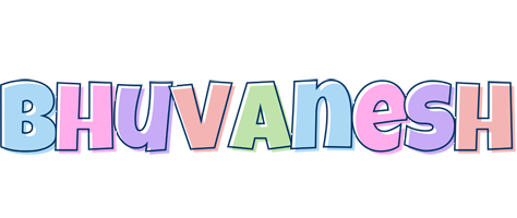 Bhuvanesh pastel logo