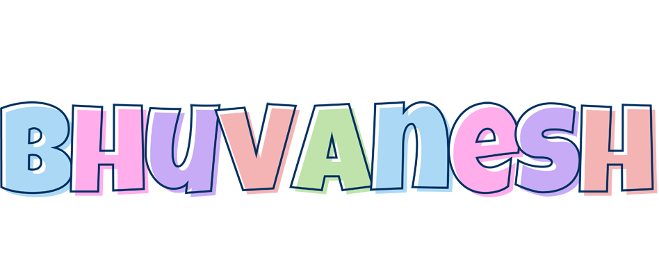 Bhuvanesh pastel logo
