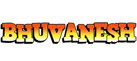 Bhuvanesh sunset logo