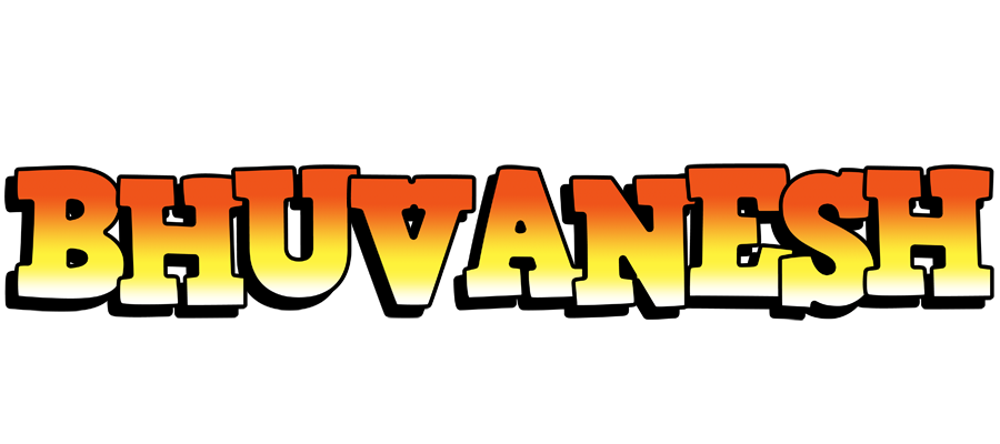 Bhuvanesh sunset logo
