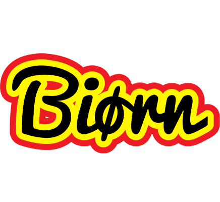 Biørn flaming logo