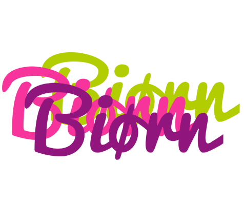Biørn flowers logo