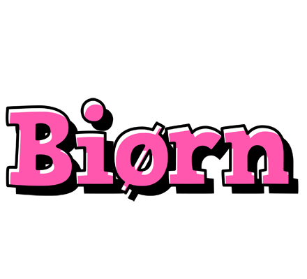 Biørn girlish logo