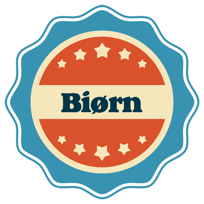 Biørn labels logo