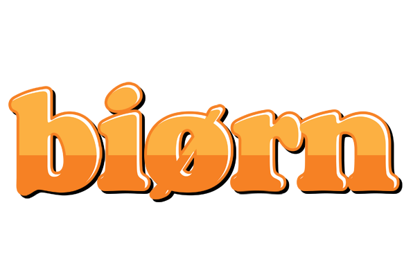 Biørn orange logo