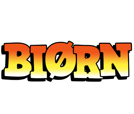 Biørn sunset logo