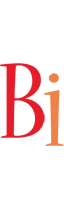 Bi birthday logo