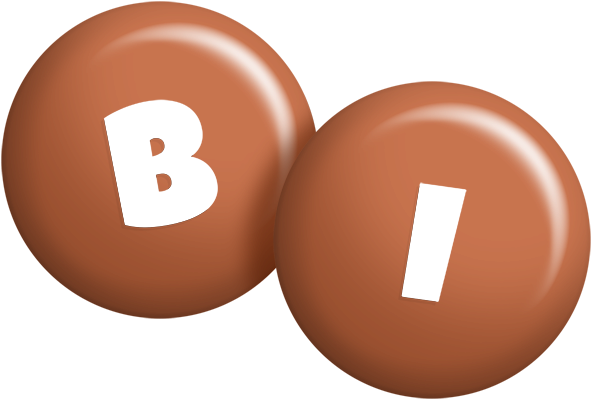 Bi candy-brown logo