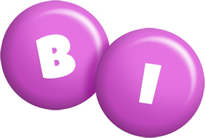 Bi candy-purple logo