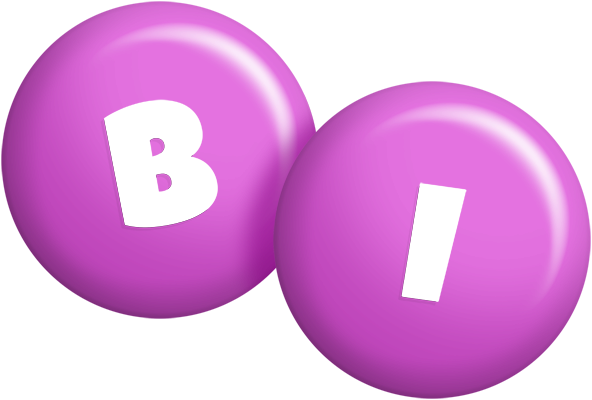 Bi candy-purple logo