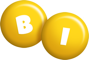 Bi candy-yellow logo