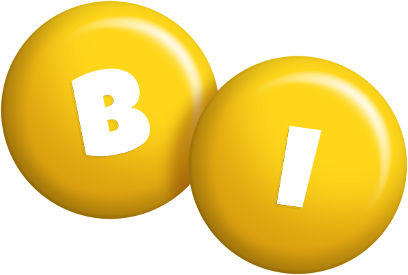 Bi candy-yellow logo